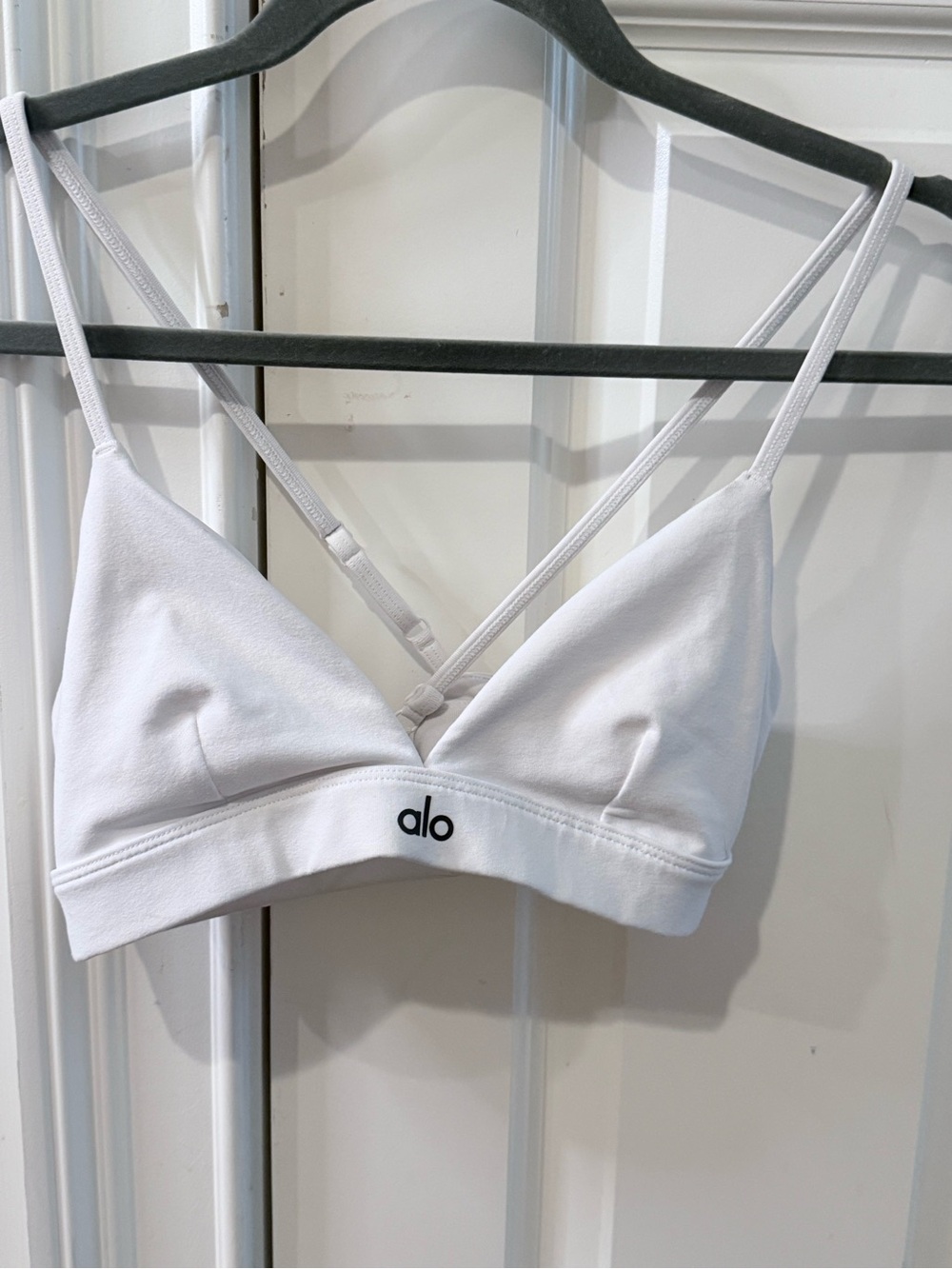 Alo Yoga Seamless Delight Bralette White Size Small